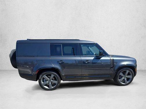Carpathian Grey Premium Metallic 2024 Land Rover Defender 130 P400 Outbound