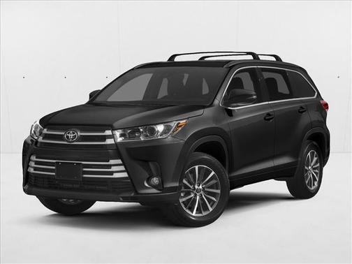 Midnight Black Metallic 2019 Toyota Highlander XLE