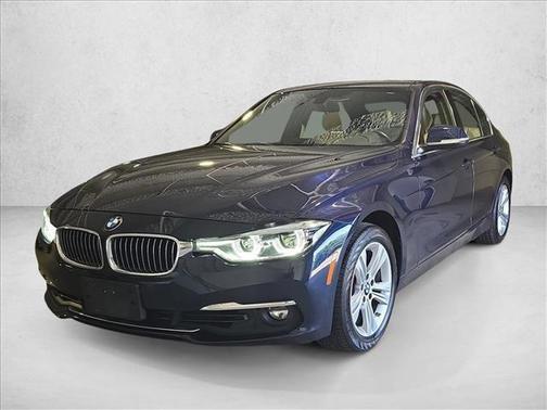 Blue 2017 BMW 330 xDrive