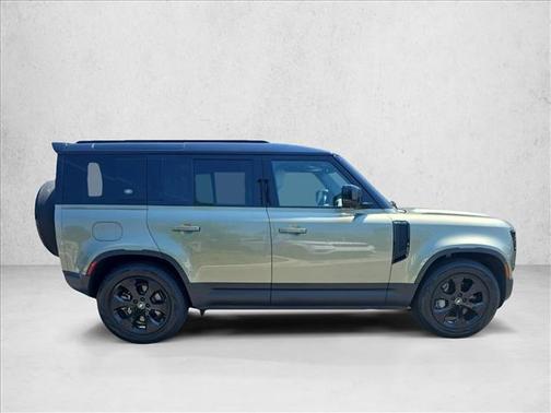 Pangea Green Metallic 2023 Land Rover Defender 110 SE