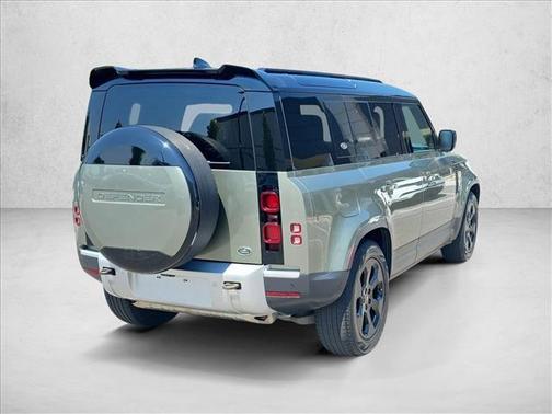 Pangea Green Metallic 2023 Land Rover Defender 110 SE