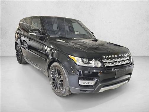 Black 2016 Land Rover Range Rover Sport Supercharged HSE