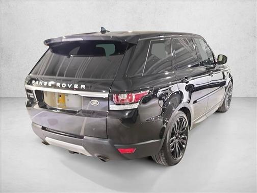 Black 2016 Land Rover Range Rover Sport Supercharged HSE