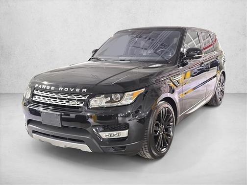 Black 2016 Land Rover Range Rover Sport Supercharged HSE