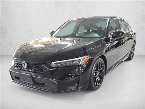 Crystal Black Pearl 2025 Honda Civic Sport
