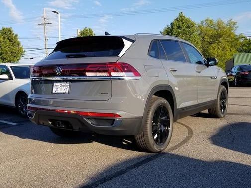 Gray 2026 Volkswagen Atlas Cross Sport 2.0T SE W/TECHNOLOGY