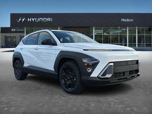 White 2026 Hyundai KONA SEL Sport