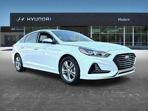 Quartz White Pearl 2018 Hyundai SONATA SEL