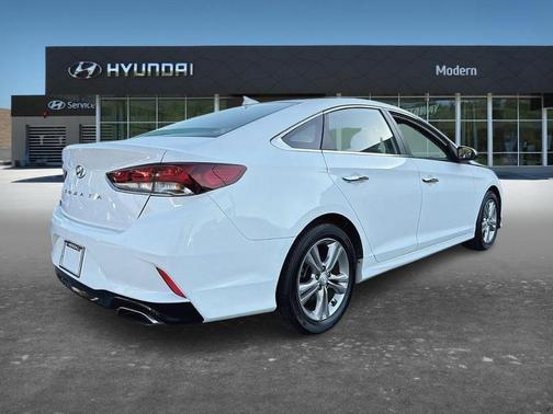 Quartz White Pearl 2018 Hyundai SONATA SEL