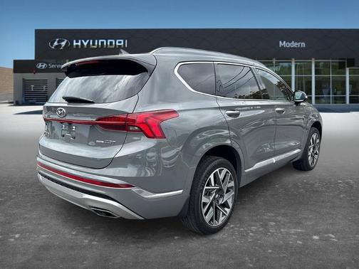 Gray 2022 Hyundai SANTA FE Calligraphy