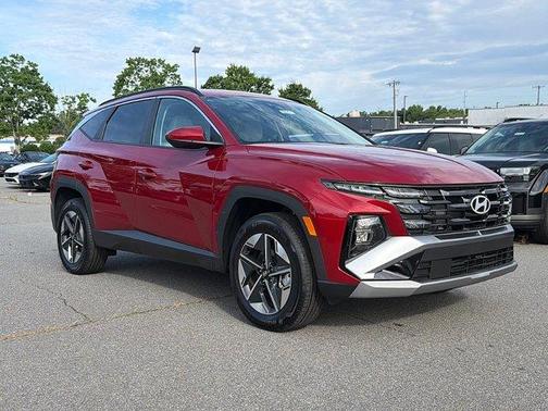 Red 2026 Hyundai TUCSON Hybrid SEL