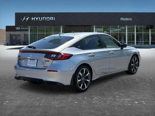 Silver 2026 Honda Civic Hybrid Sport Touring