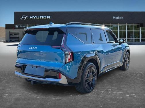 Blue 2024 Kia EV9 GT-Line