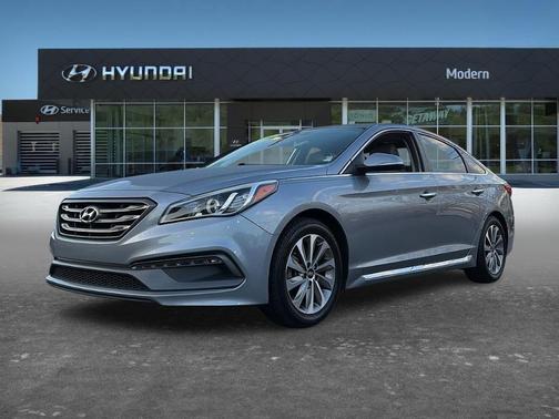 Shale Gray Metallic 2017 Hyundai SONATA Sport
