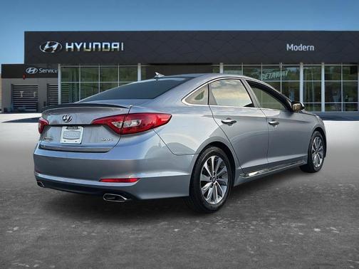 Shale Gray Metallic 2017 Hyundai SONATA Sport