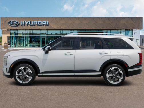White 2026 Hyundai Palisade Hybrid Limited