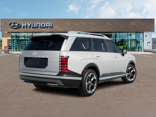 White 2026 Hyundai Palisade Hybrid Limited