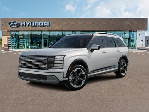 White 2026 Hyundai Palisade Hybrid Limited