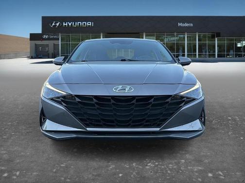 Gray 2022 Hyundai ELANTRA HEV Blue