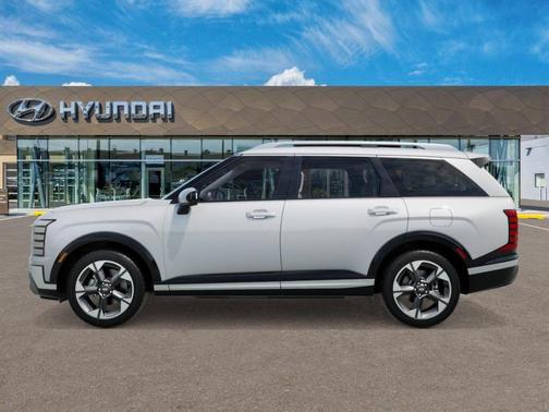 White 2026 Hyundai Palisade Hybrid Limited