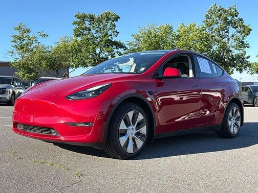 Red Multi 2023 Tesla Model Y Long Range