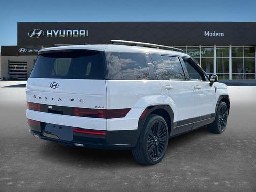 White 2026 Hyundai SANTA FE HEV Calligraphy
