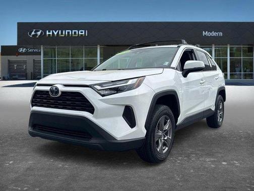 White 2024 Toyota RAV4 Hybrid XLE