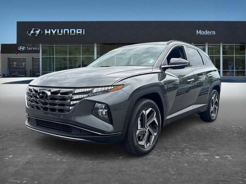 Gray 2024 Hyundai TUCSON Hybrid Limited
