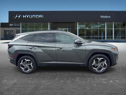 Gray 2024 Hyundai TUCSON Hybrid Limited