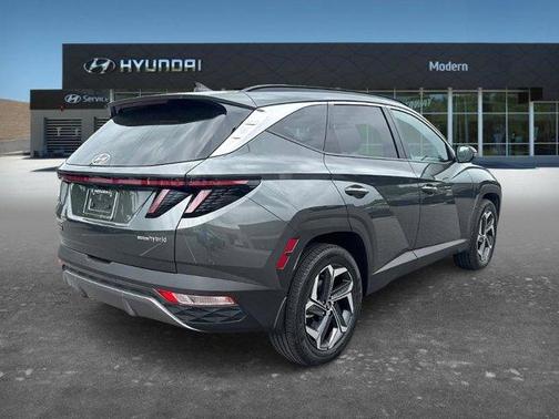 Gray 2024 Hyundai TUCSON Hybrid Limited
