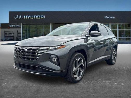 Gray 2024 Hyundai TUCSON Hybrid Limited