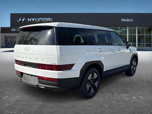 White 2026 Hyundai SANTA FE HEV SE