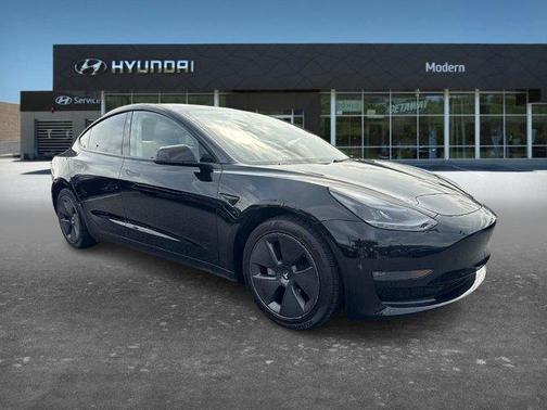 Black 2022 Tesla Model 3 Long Range