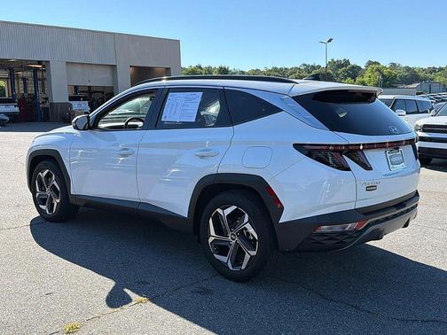 White 2023 Hyundai TUCSON Limited