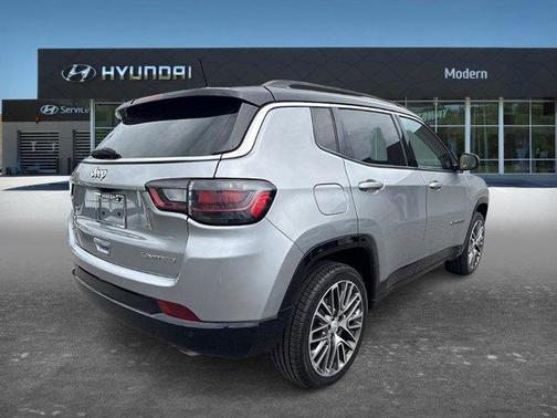 Silver 2022 Jeep Compass Limited