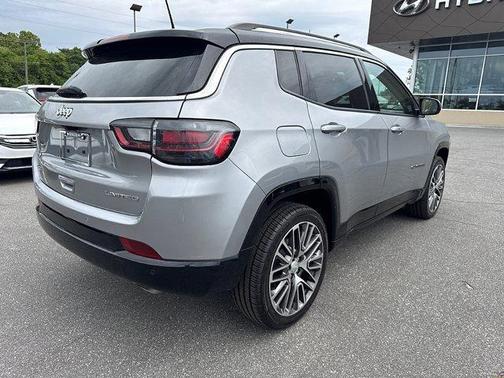Silver 2022 Jeep Compass Limited