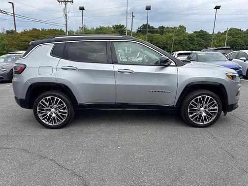 Silver 2022 Jeep Compass Limited