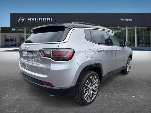 Silver 2022 Jeep Compass Limited
