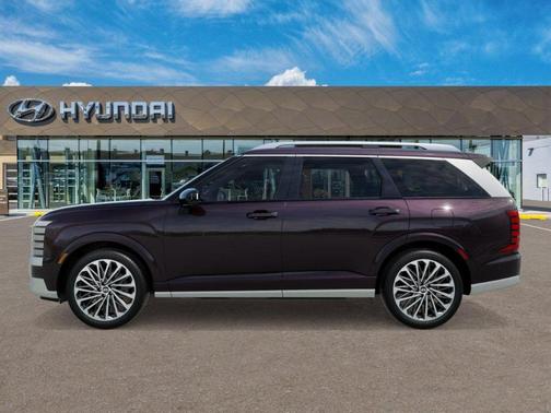 Red 2026 Hyundai Palisade Hybrid Calligraphy