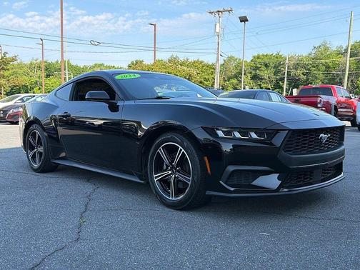 Black 2024 Ford Mustang EcoBoost