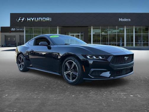 Black 2024 Ford Mustang EcoBoost