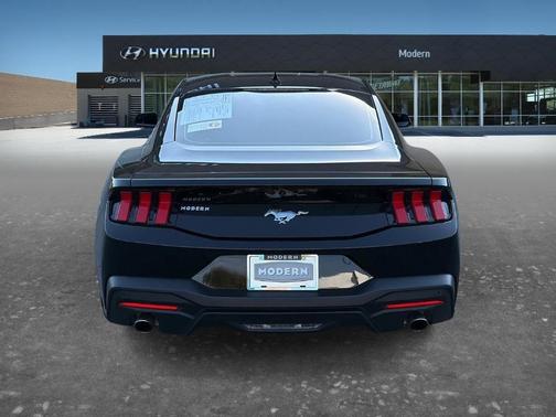 Black 2024 Ford Mustang EcoBoost