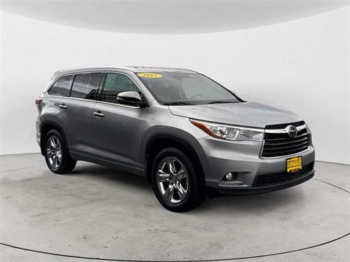 Silver Sky Metallic 2015 Toyota Highlander Limited SUV