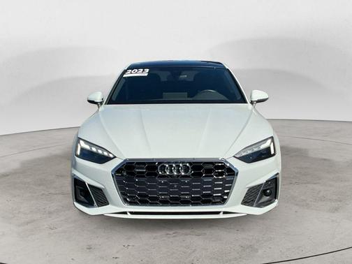 Glacier White Metallic 2023 Audi A5 45 S line quattro Premium