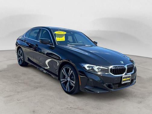 Jet Black 2024 BMW 330 i