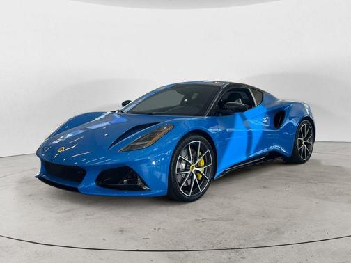 Blue 2024 Lotus Emira V6 First Edition