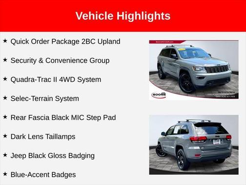 2019 Jeep Grand Cherokee Upland