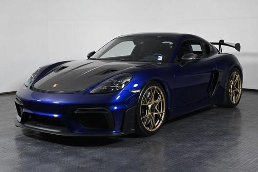 Gentian Blue Metallic 2024 Porsche 718 Cayman GT4 RS