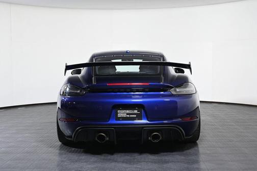 Gentian Blue Metallic 2024 Porsche 718 Cayman GT4 RS
