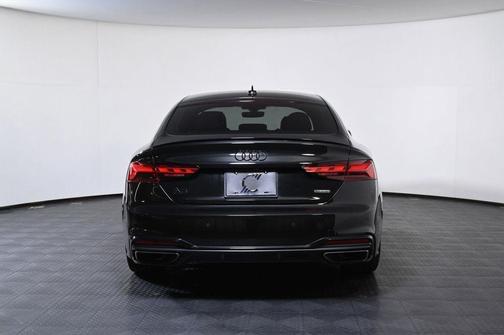 Mythos Black Metallic 2023 Audi A5 Sportback S line Premium Plus